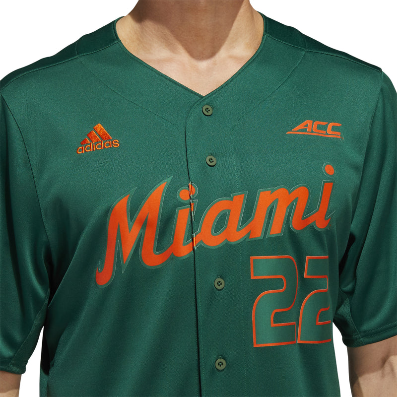 Ortografía lápiz Reflexión Miami Hurricanes 2022 adidas Baseball Jersey - Green – CanesWear at Miami  FanWear