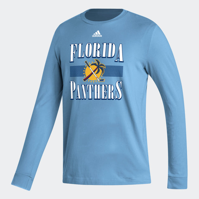 Florida Panthers adidas Aleksander Barkov Light Blue Reverse Retro 2.0