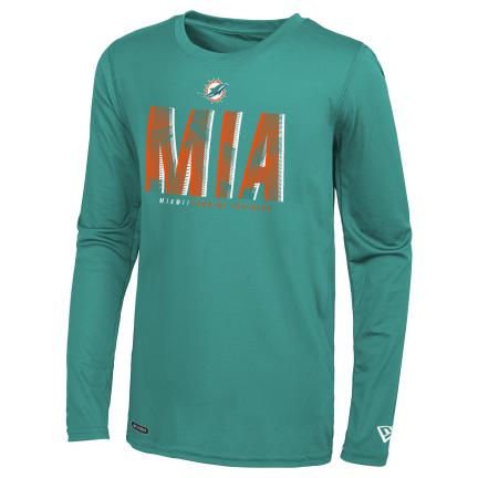 Fanatics Miami Dolphins Textured Tua Tagovailoa V-Neck Shirt – Aqua S