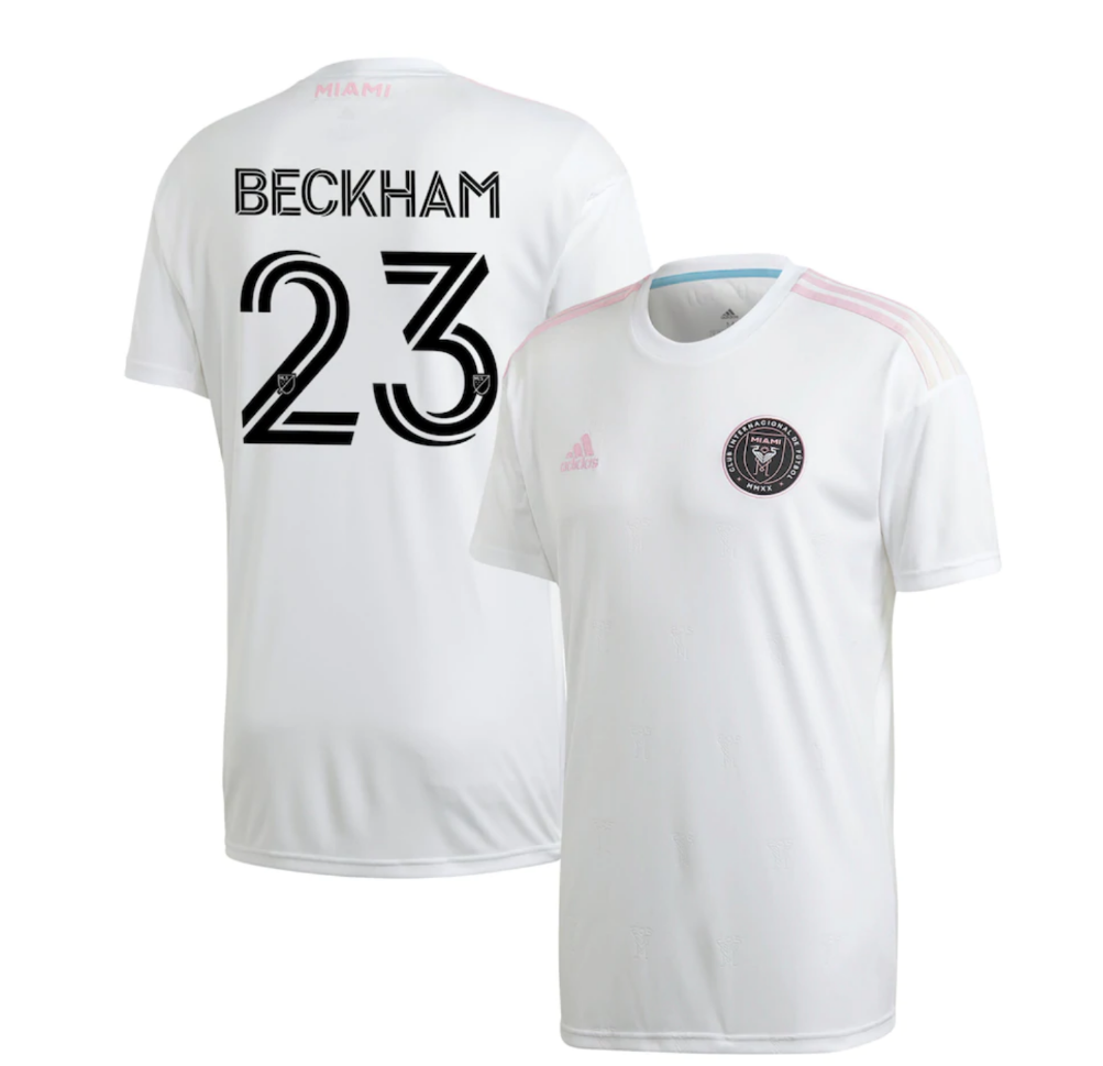 Inter Miami CF adidas 2021 David Beckham Home Jersey - White