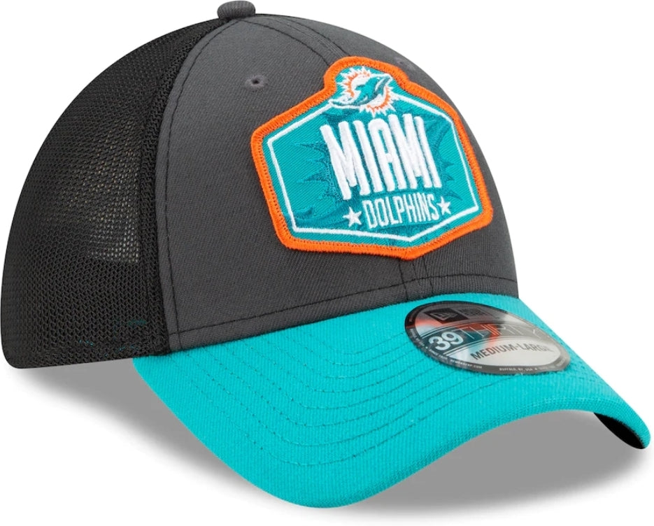 New Era Florida Marlins Mega Team Neo 39THIRTY Cap - Black S/M