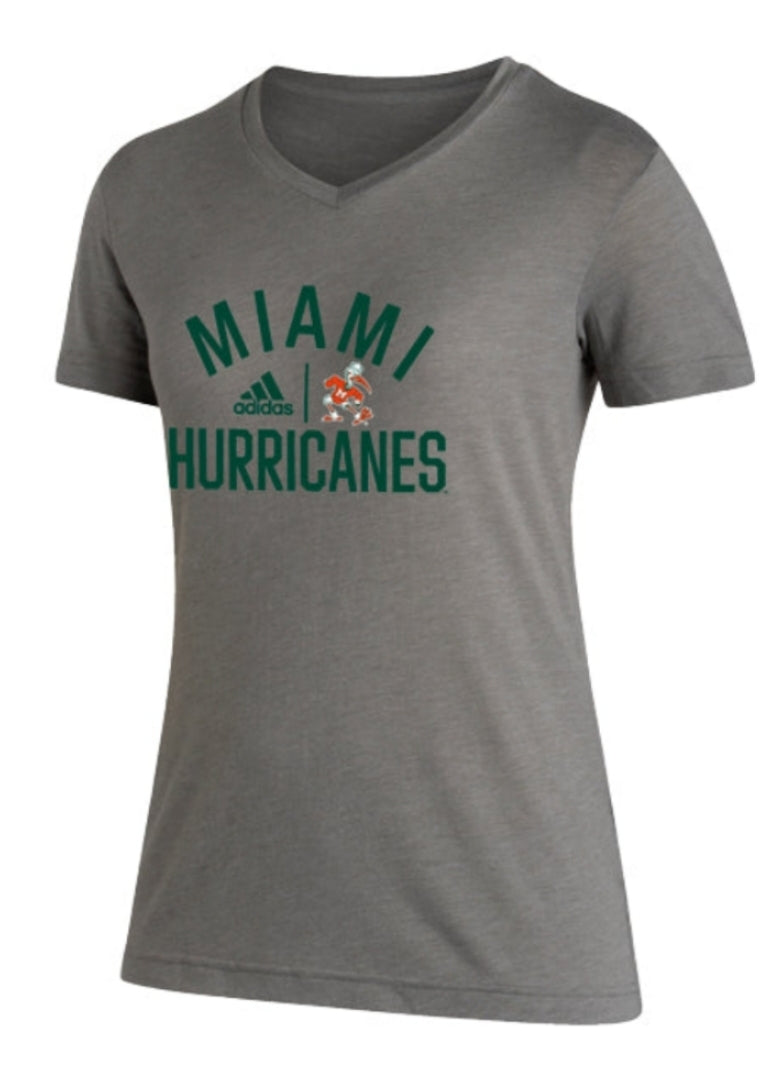 Miami Hurricanes 2023 adidas Women's Fresh Tight Pants - Black