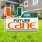 Miami Hurricanes Home of a Future Cane U Lawn Sign