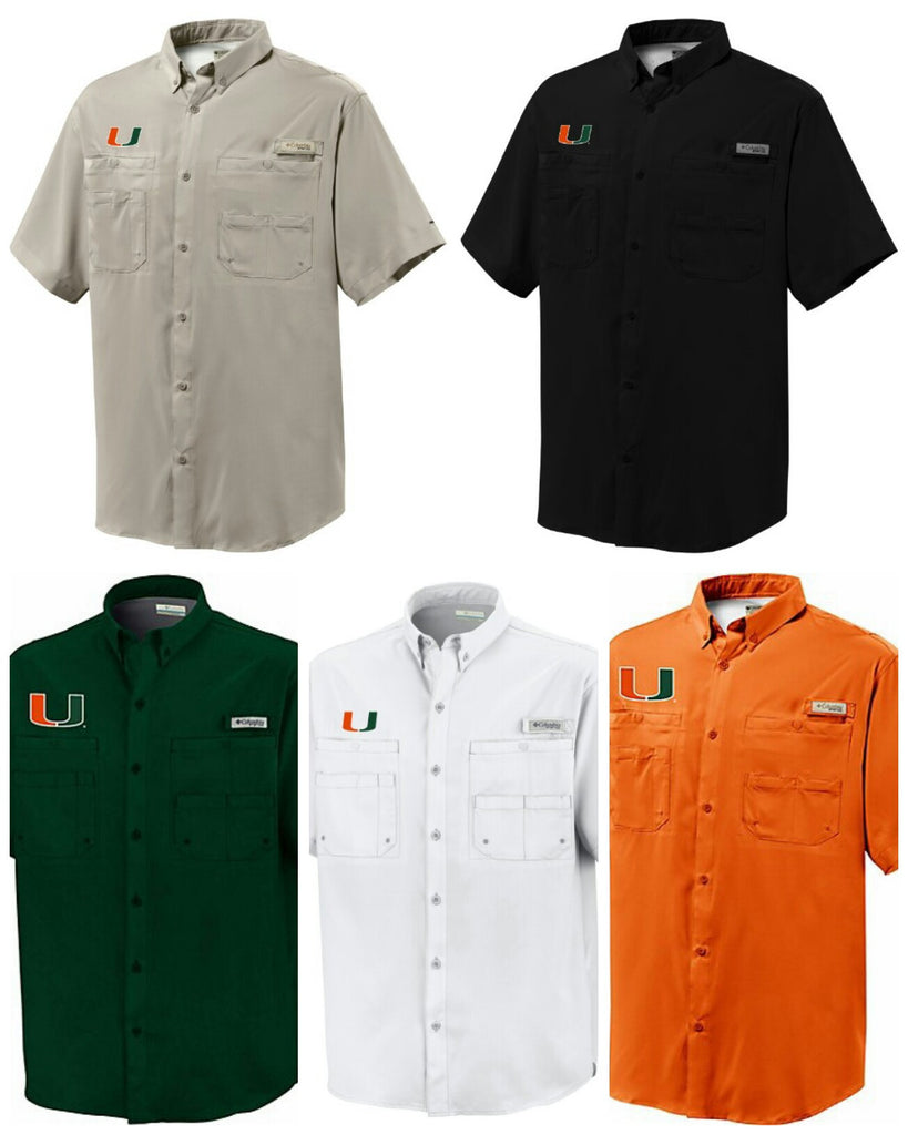 university of miami columbia shirt