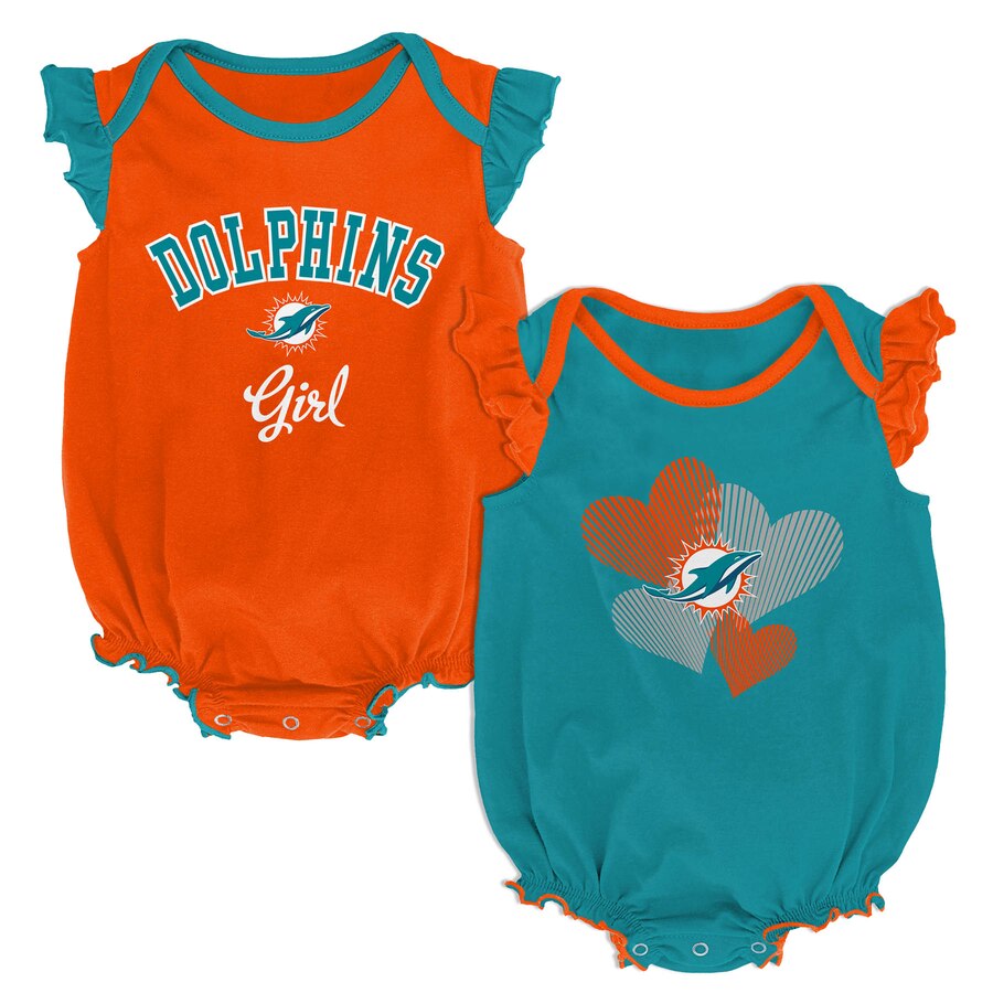 Official Dolphins Baby Jerseys, Miami Dolphins Infant Clothes