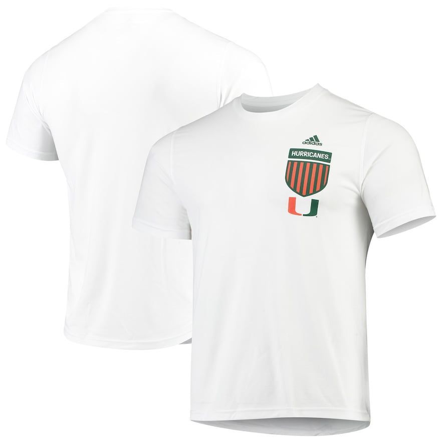 Miami Hurricanes Adidas Baseball Shirt Team Issued Game Used #21 Xl Large