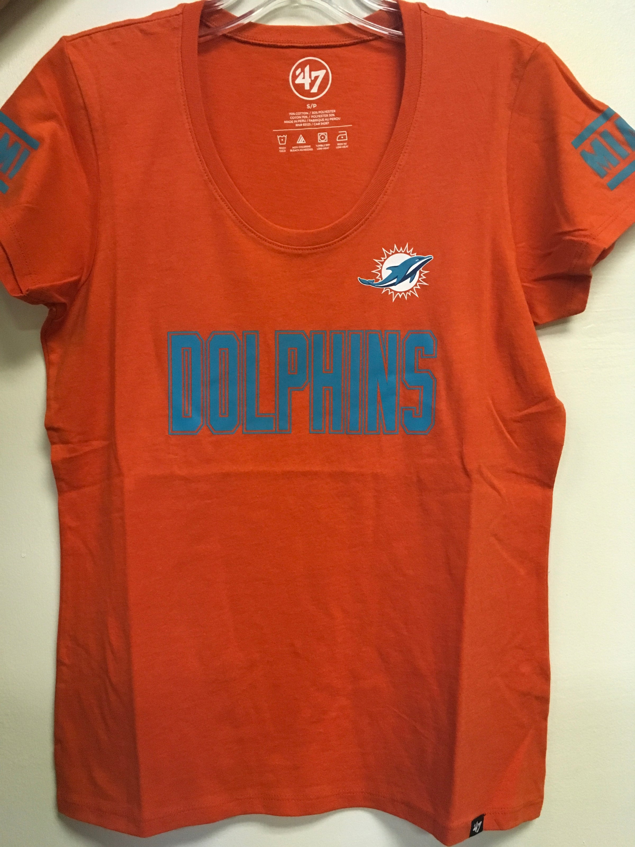 miami dolphins women's t shirt