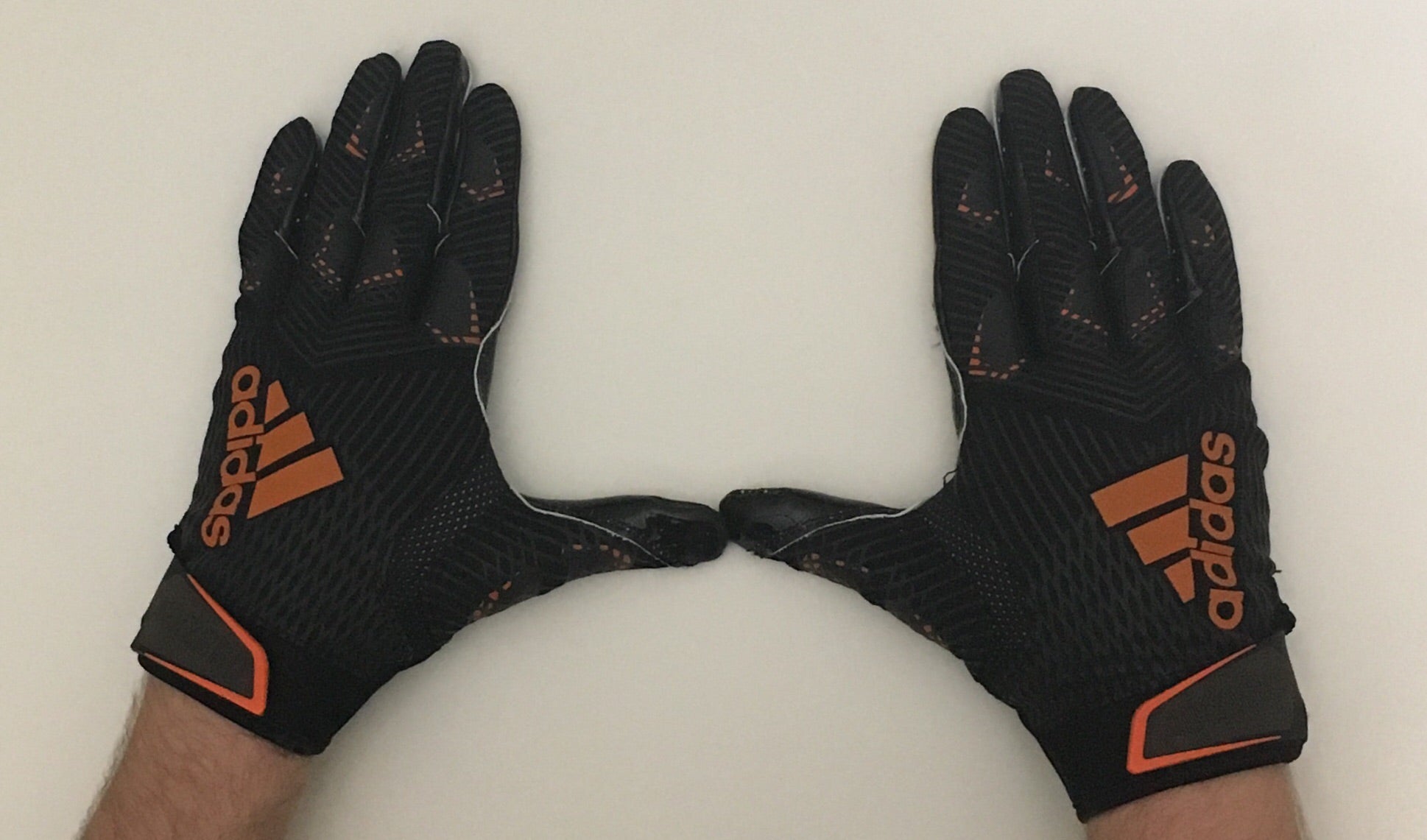 black adidas gloves