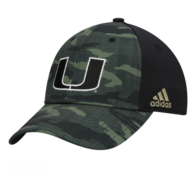 Miami Hurricanes Top of the World Reflex 2.0 One Fit Hat - Orange L/XL