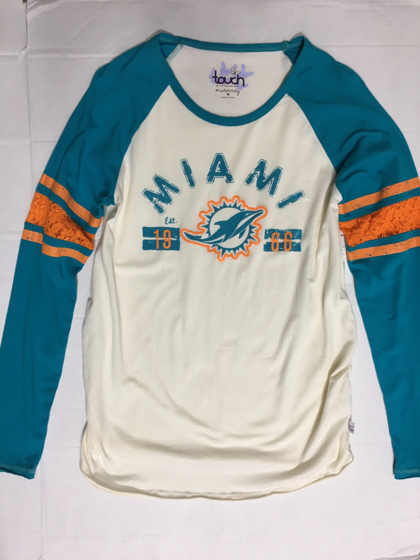 dolphins maternity shirt
