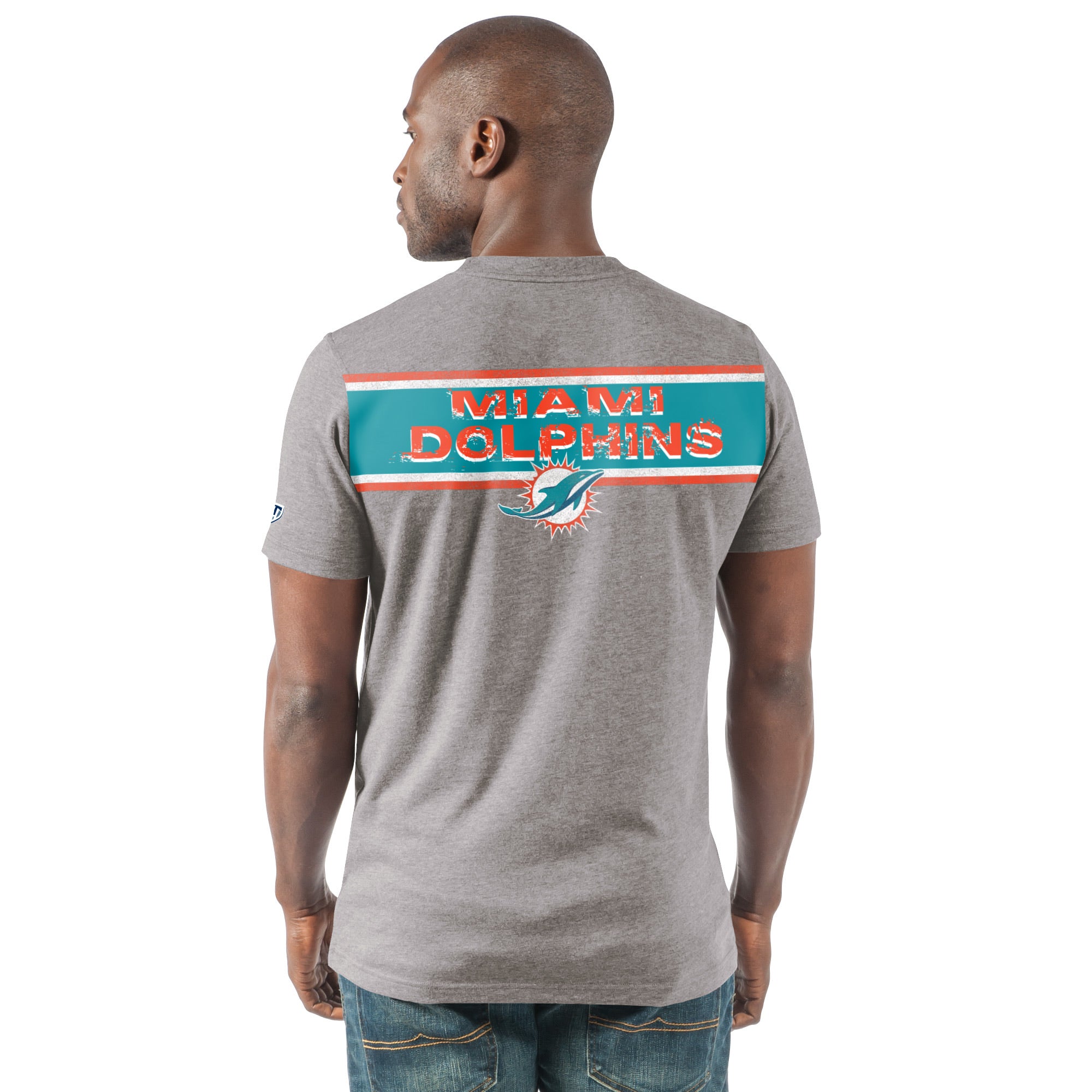 grey miami dolphins t shirt