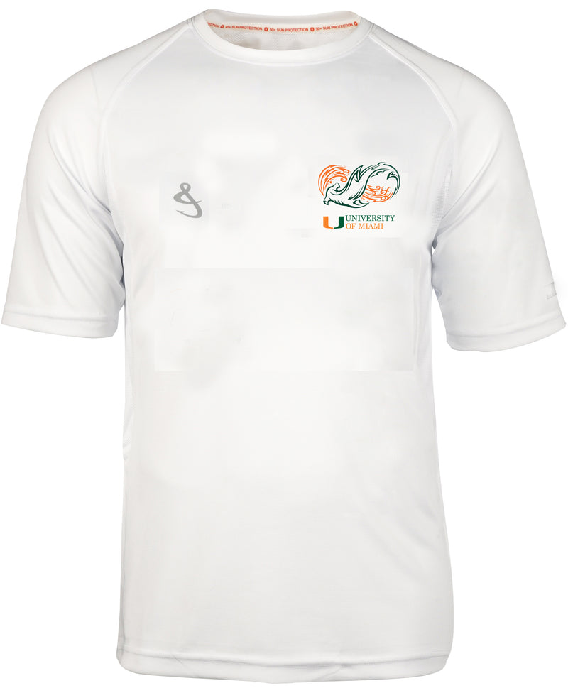 miami hurricanes fishing shirt