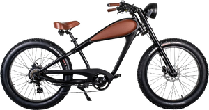 Revi Bikes Cheetah Cafe Racer E-Bike 48V 17.5Ah and 13Ah Models 750W 28 MPH New