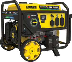 Champion 201169 6500W/8125W Generator Tri-Fuel Gas Propane Natural Gas CO Shield Electric Start New