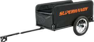 Super Handy GUT157 Foldable Follow Behind Wagon 155 lbs Capacity Compatible with GUT112/GUT140/GUT142/G Mobility Scooters New