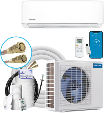 MRCOOL Ductless Mini-Split Air Conditioner & Heater DIY Complete System 36K BTU 208-230V/60Hz 4th Gen New