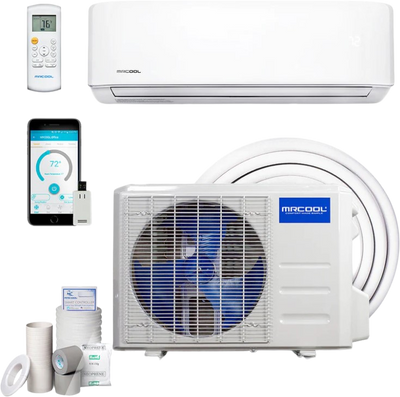 MRCOOL Ductless Mini-Split Air Conditioner & Heater 9,000 BTU 3/4 Ton 115V Advantage 4th Gen A-09-HP-115C New