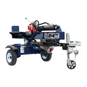 Iron and Oak Log Splitter 24-Ton Vertical/Horizontal Tow Behind Portable Gas with Honda GX160 Engine 163cc BHVH2418GX New