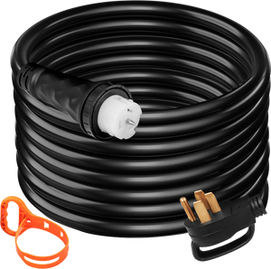 Vevor 75' 50A Generator Extension Cord 125/250V N14-50P Twist Lock Connector New
