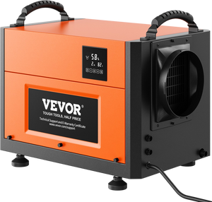 Vevor Commercial Basement/Crawlspace Dehumidifier 125 Pints 210 CFM with Auto Defrost New