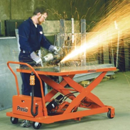 Presto Lifts Electric Scissor Lift Table 24" x 48" 12V 1000 Lb Capacity 45" Lift Height XBP36-10 New - Image 5