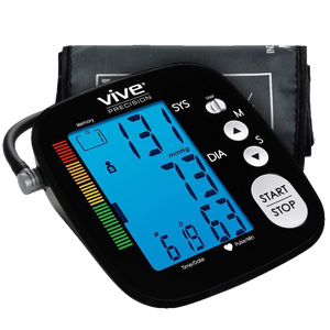 Vive Health Blood Pressure Monitor Black New