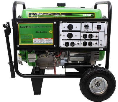 Lifan ES8100E Energy Storm 7500W/8100W Electric Start Generator Manufacturer RFB