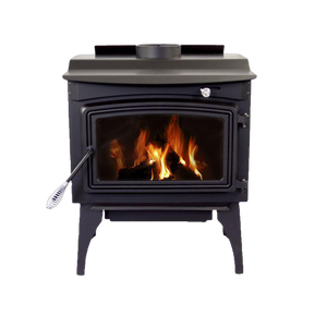 The new Ashcott-Wide wood burner offers a spectacular view of the