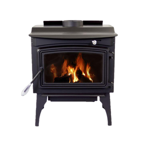 Pleasant Hearth WSL-1800 1,800 Sq. Ft. Medium 65,000 BTU EPA Certified Wood-Burning Stove New