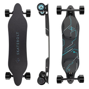 Skatebolt Breeze II 28 MPH Dual 450W Electric Skateboard New