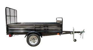 DK2 MMT5X7-DUG 1639 lb. Capacity 4.5 ft. x 7.5 ft. Drive-Up Gate Single Axle Trailer Kit New