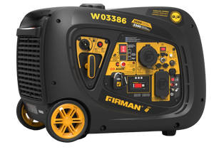 Firman W03386 3300W/3650W Gas Electric Start Parallel Ready Inverter Generator With CO Alert New