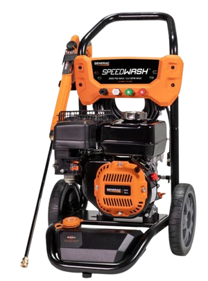 Generac 2900 PSI 2.4 GPM Gas SpeedWash Pressure Washer with Soap Tank New