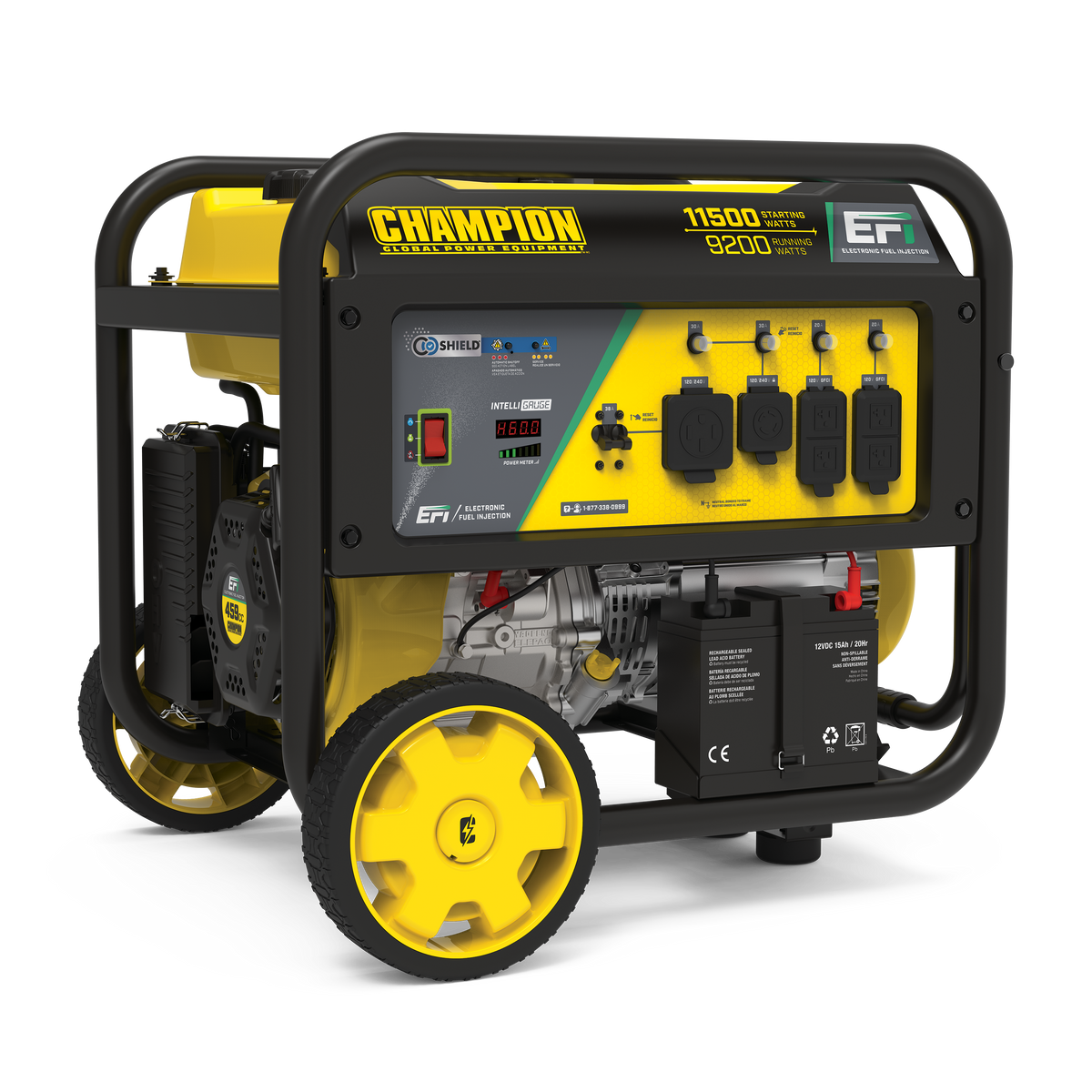 Champion 100485 9200W/11500W Electric Start CO Sense EFI Gas Generator New