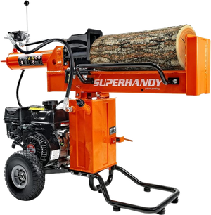 Super Handy GUO096 Portable 7HP 25 Ton Hydraulic Gas Powered Log Splitter New