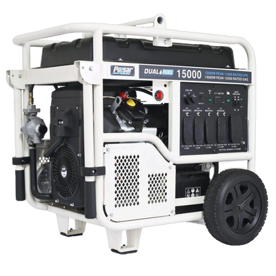 Pulsar PG15KVTWB 12000W/15000W Dual Fuel Electric Start Portable Generator New