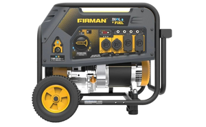 Firman H05752 5700W/7125W 30 Amp Recoil Start Dual Fuel Portable Generator New