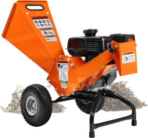 Super Handy GUO074 Mini Wood Chipper Shredder Mulcher Heavy Duty 7HP Compact Design 3