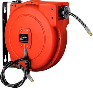 ReelWorks H860152 Retractable Grease Hose Reel 1/4 x 50' 1/4