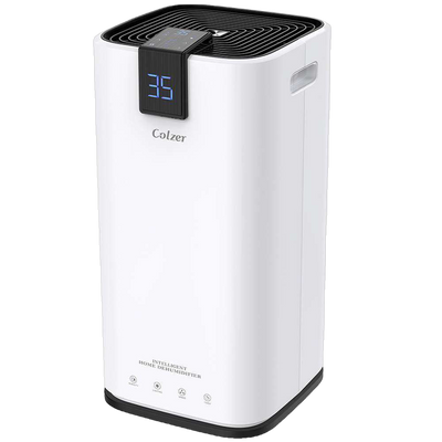 Colzer Colzer-001 Large Capacity 70 Pints Compact Portable Dehumidifier with Continuous Drain Outlet New