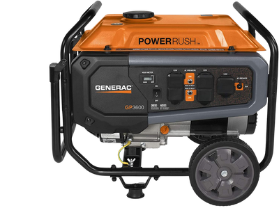 Generac GP3600 3600W/4500W Portable CARB Gas Generator Manufacturer RFB