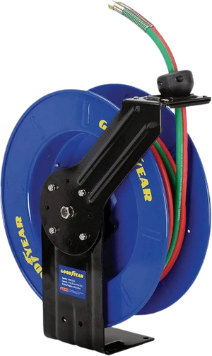 GOODYEAR 3/8 x 100' Air Hose Quad Pod Reel