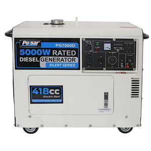 Pulsar Products PG7000D 5000W/5500W Diesel Electric Start Portable Generator  New – FactoryPure