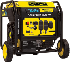 Champion 100520 7000W/8750W Open Frame Hybrid Electric Start Inverter Generator New