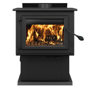 Century Heating FW3500 EPA Certified 2,700 Sq. Ft. Wood Stove On Pedestal New