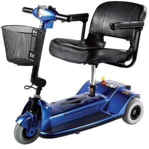 New Zip'r 3 Travel Mobility Scooter Blue New