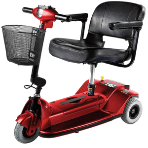 New Zip'r 3 Travel Mobility Scooter Red New