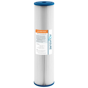 Aquasure AF-PS30-4520 Fortitude V Series 20 Inch High Flow 30 Micron Pleated Sediment Filter New