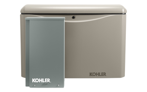 Kohler 20RCAL-200SELS 20KW Standby Generator Air Cooled with 200 Amp Automatic Transfer Switch and OnCue Plus Switch New