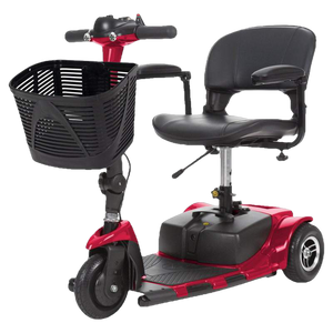 Vive Health MOB1025 3-Wheel Mobility Scooter Red New